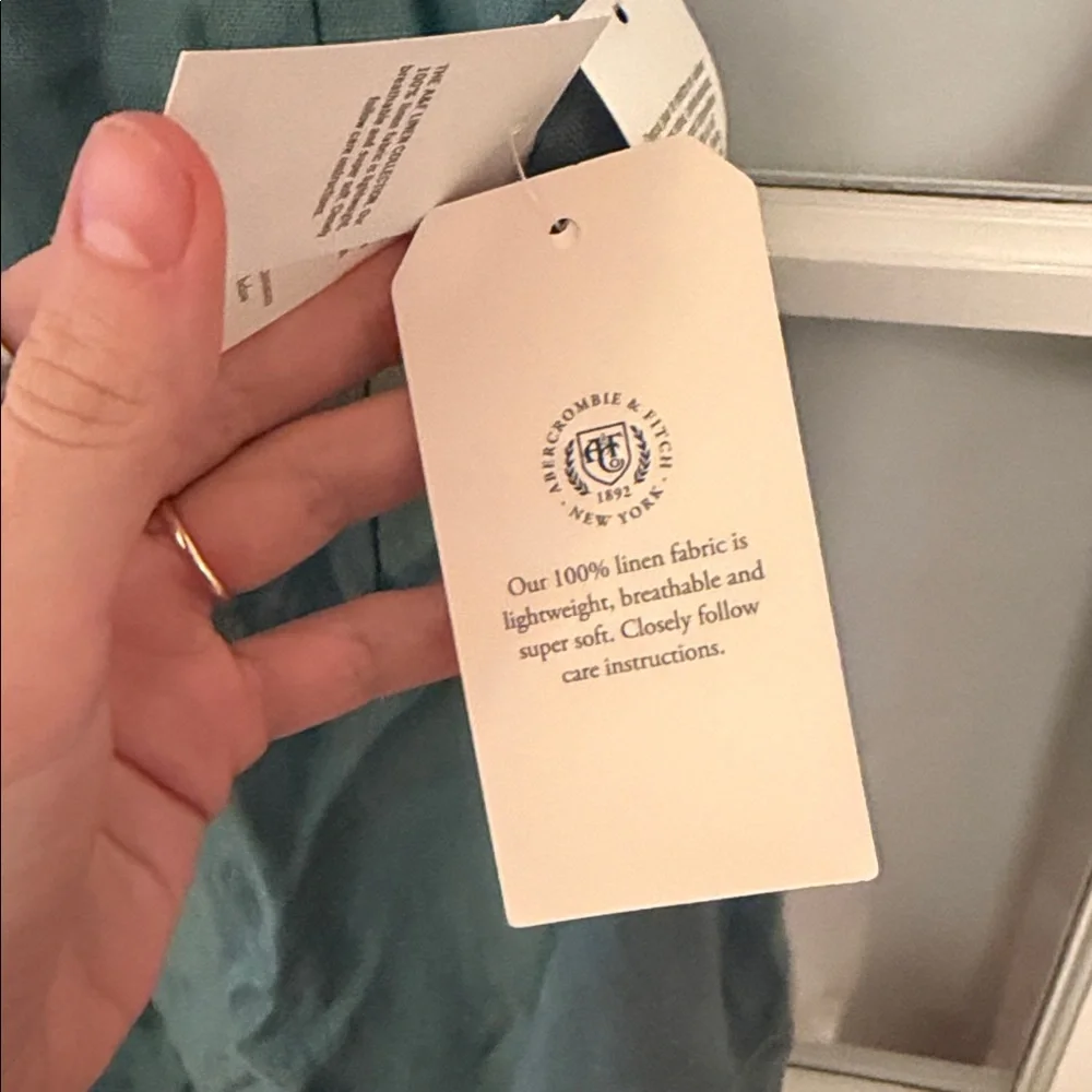 Abercrombie & Fitch Seafoam Midi Dress Sundress - Picture 10 of 12